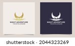 night adventure logo design... | Shutterstock .eps vector #2044323269