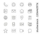 stylized icons sketches | Shutterstock .eps vector #1336465976