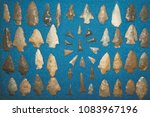 A Collection Of Arrowheads And...
