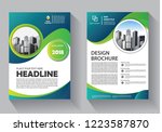 brochure template layout  cover ... | Shutterstock .eps vector #1223587870
