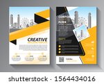 business abstract vector... | Shutterstock .eps vector #1564434016