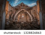 Church In Ruins In Which The...