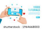 video tutorials concept... | Shutterstock .eps vector #1964668003