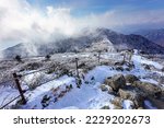Beautiful landscape of Winter Mt.Seorak in Korea