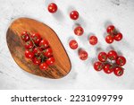 Vibrant Small Red Tomatoes With ...