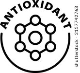 Antioxidant Black Outline Badge ...