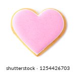 Decorated heart shaped cookie...