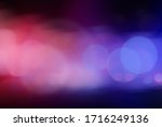 Blurred View Of Police Cars On...