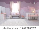 Baby Room Interior With...