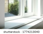 Closeup View Of Window With...
