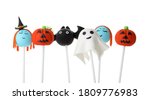 different halloween themed cake ... | Shutterstock . vector #1809776983