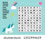 educational game word search... | Shutterstock .eps vector #1352994629