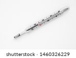 Mercury thermometer  isolated...