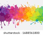 bright colorful banner. vector... | Shutterstock .eps vector #1688561800