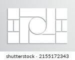 mood board layout. photo... | Shutterstock .eps vector #2155172343