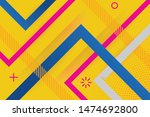 vector abstract background... | Shutterstock .eps vector #1474692800