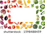 assortment of fresh vegetables... | Shutterstock . vector #1598488459
