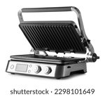 New electric grill isolated on...
