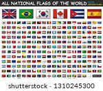 all national flags of the world ... | Shutterstock .eps vector #1310245300
