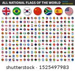 all national flags of the world ... | Shutterstock .eps vector #1525497983