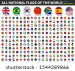 all national flags of the world ... | Shutterstock .eps vector #1544289866