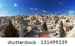 Panorama Of Jerusalem Old City...