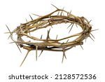 A Crown Of Thorns Isolated On A ...