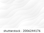 light gray and white wave... | Shutterstock .eps vector #2006244176