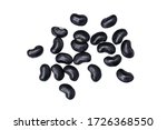 Pile Of Black Beans  Urad Dal ...