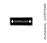 download black button. vector ... | Shutterstock .eps vector #1135970360