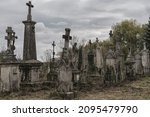 Old Cemetery. Ancient Abandoned ...