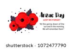 Anzac Day Vector Poster. Lest...