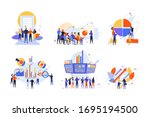 stock trading  stakeholder ... | Shutterstock .eps vector #1695194500