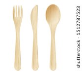 wooden cutlery  disposable fork ...