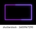 abstract creative retro neon... | Shutterstock . vector #1603967290