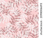 all over seamless floral vector ... | Shutterstock .eps vector #2098006693