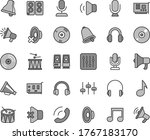 thin line gray tint vector icon ... | Shutterstock .eps vector #1767183170