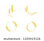 Agriculture Wheat Logo Template ...