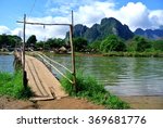 Bridge Across Nam Song River In ...