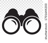 binoculars field glasses vector ... | Shutterstock .eps vector #1701644203