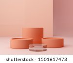 abstract minimal scene with... | Shutterstock . vector #1501617473