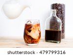cold brew iced coffee 
