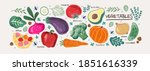 vegetables.vector food... | Shutterstock .eps vector #1851616339