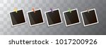 set of vintage square photo... | Shutterstock .eps vector #1017200926