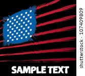 vector american patriot... | Shutterstock .eps vector #107409809