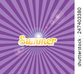 abstract summer vector violet... | Shutterstock .eps vector #247403380