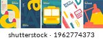 school backgrounds. school bus  ... | Shutterstock .eps vector #1962774373