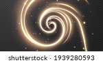 light realistic curve. magical... | Shutterstock .eps vector #1939280593