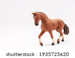 Realistic plastic toy horse ...