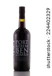 Small photo of Rishon Le Zion, Israel - December 22, 2012: One bottle of Port style wine Kerem Ben Zimra alc. 18.5% 750 ml. Produced by Adir winery, Israel